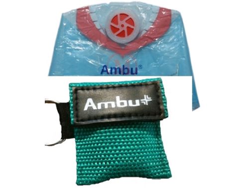 AEROSHIELD KEY RING CPR FACE SHIELD