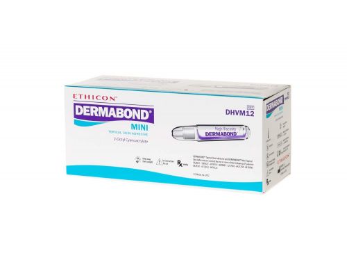 ETHICON DERMABOND HIGH VISCOSITY MINI / BOX/12 VIALS