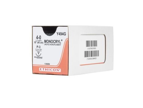 ETHICON MONOCRYL® ABSORBABLE MONOFILAMENT 