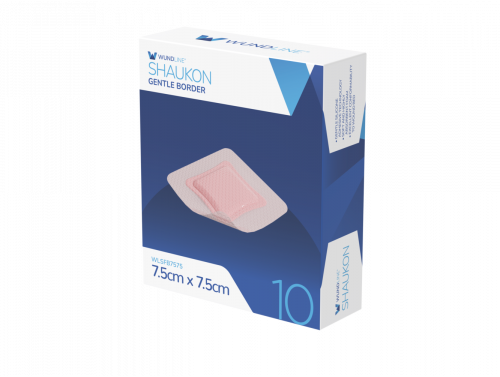 WUNDLINE SHAUKON SILICONE FOAM DRESSING / BORDERED