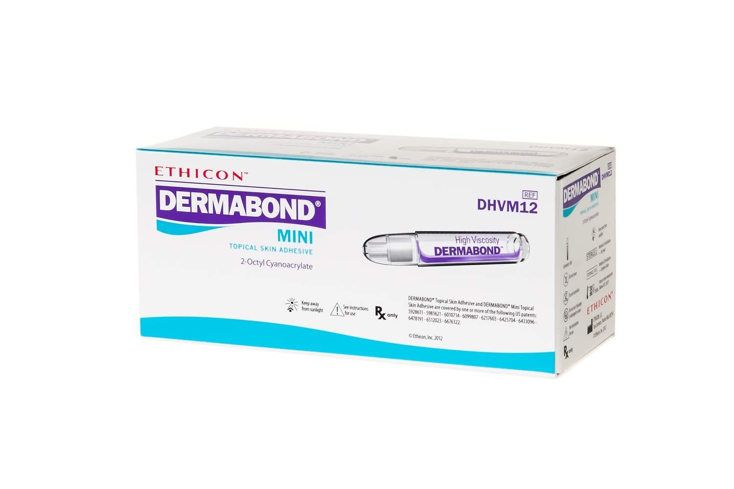 ETHICON DERMABOND HIGH VISCOSITY MINI / BOX/12 VIALS photo