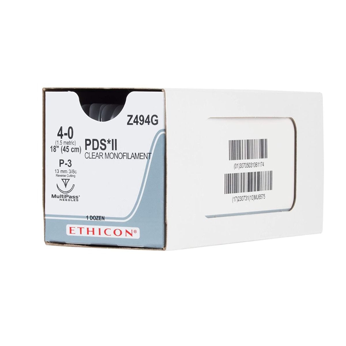 ETHICON PDS® PLUS ANTIBACTERIAL (POLYDIOXANONE) SUTURES photo