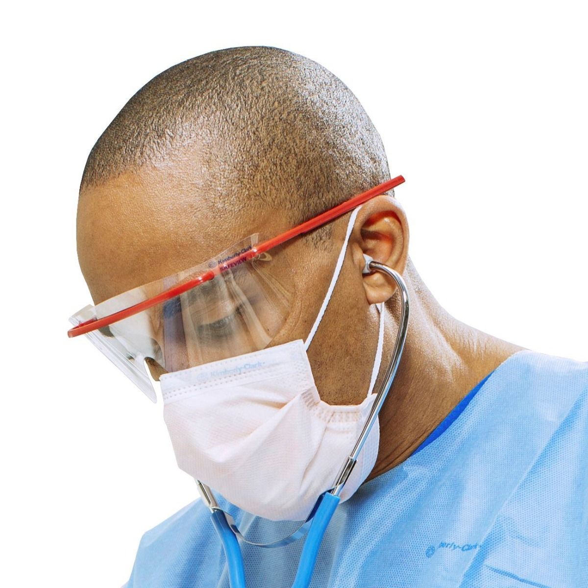 HALYARD SAFEVIEW GLASSES ASSORTED COLORS / CASE OF 50 photo