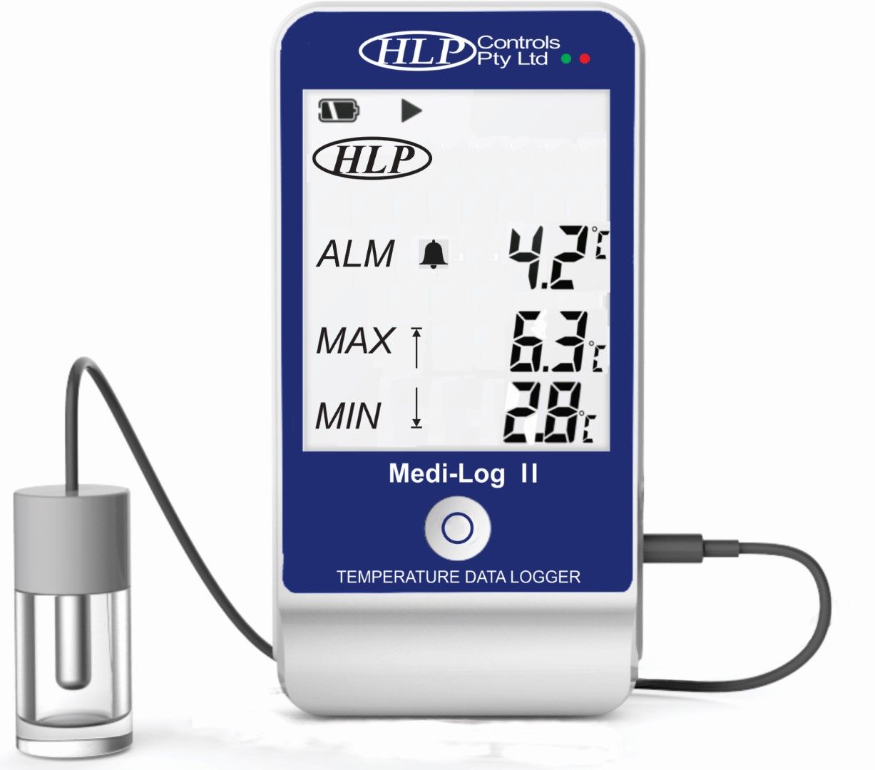 HLP MEDI-LOG II TEMPERATURE DATA LOGGER photo