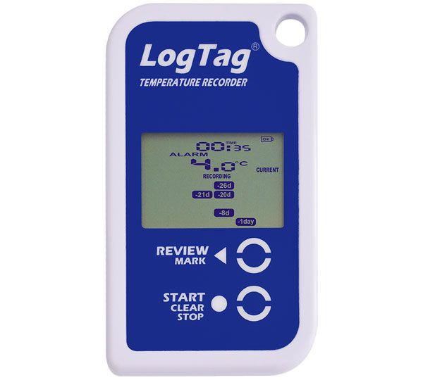 LOGTAG TEMPERATURE LOGGER WITH INTERNAL SENSOR & TEMPERATURE DISPLAY (TRID30-7R) photo