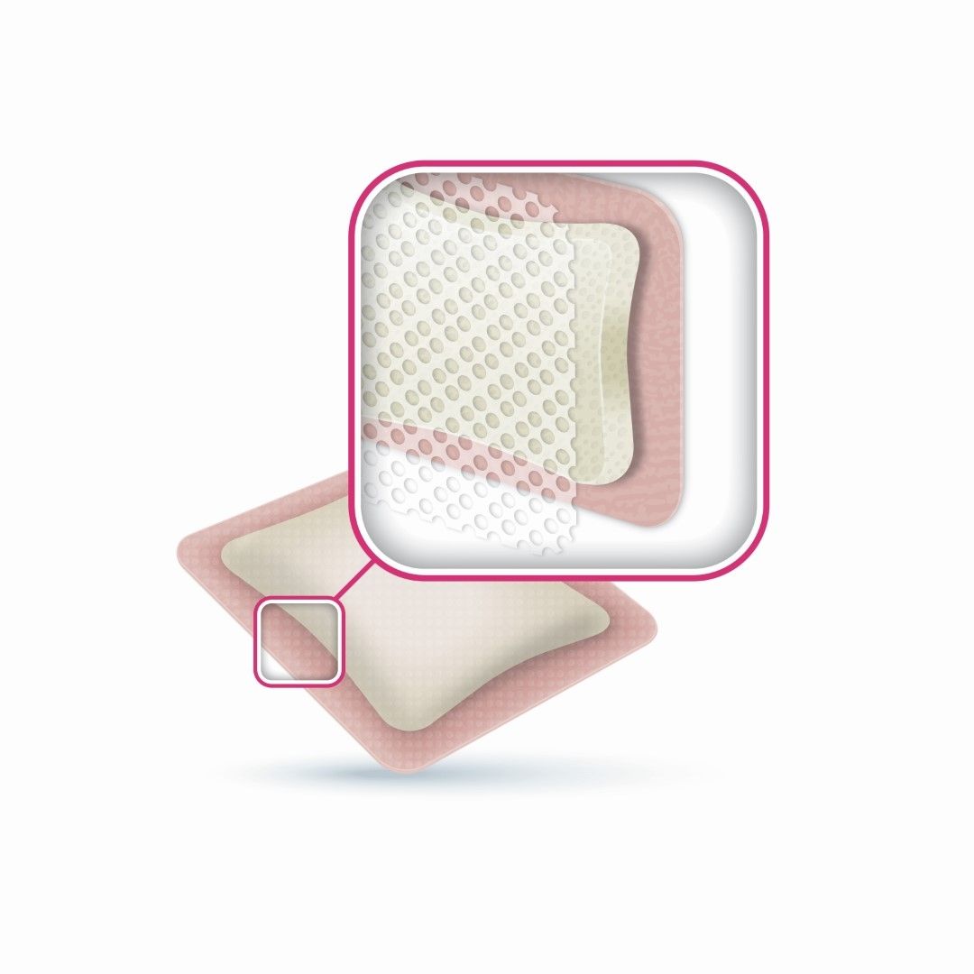 ACTIVHEAL SILICONE FOAM BORDER photo