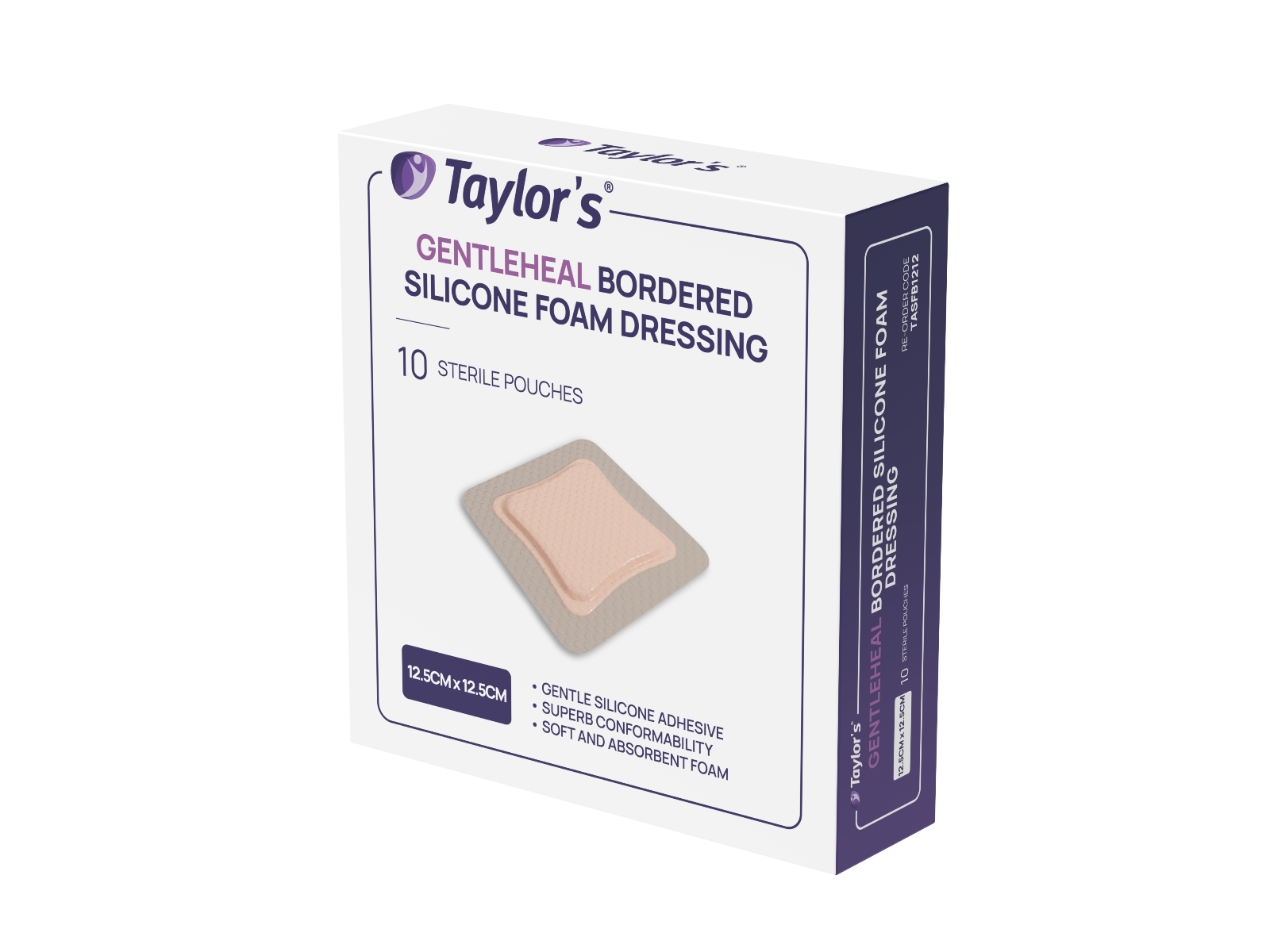 TAYLORS GENTLEHEAL SILICONE FOAM DRESSING / BORDERED photo
