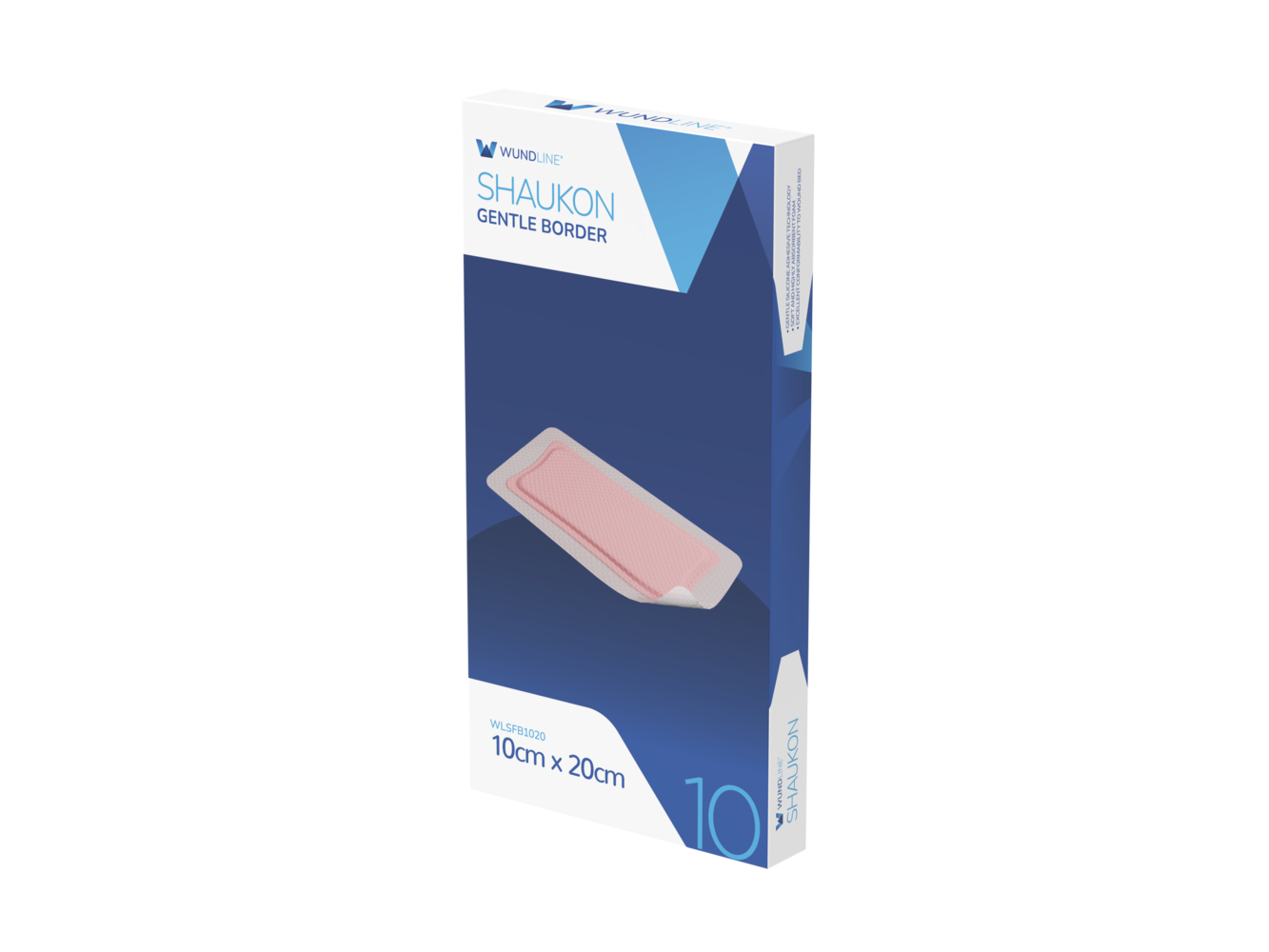 WUNDLINE SHAUKON SILICONE FOAM DRESSING / BORDERED photo