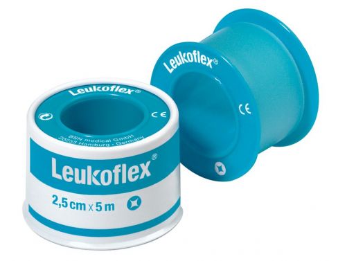 LEUKOFLEX WATERPROOF / TRANSPARENT / NON-POROUS TAPE / 5M / SINGLE ROLL