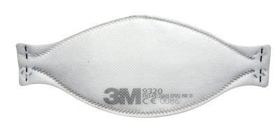 FACE MASK P2 AURA 3M FLAT FOLD PARTICULATE RESPIRATOR (20)