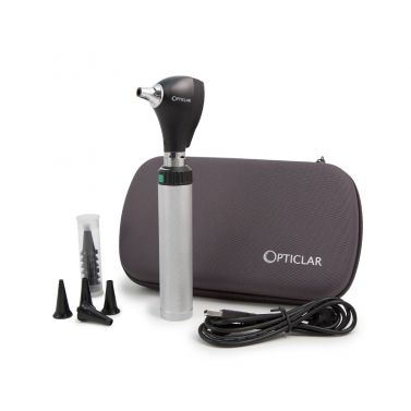 OPTICLAR S1 LED F.O  OTOSCOPE WITH LITHIUM USB HANDLE 