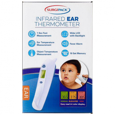 SURGIPACK INFRARED EAR THERMOMETER