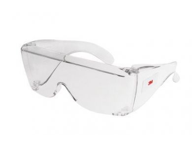 GLASSES 3M OVERGLASSES CLEAR FRAMES / CLEAR LENS / EACH