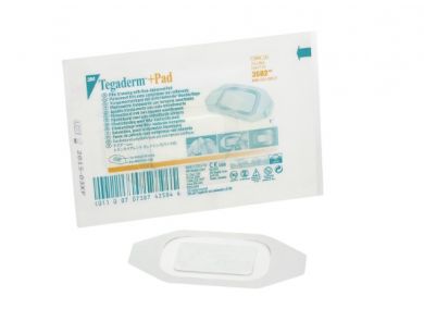 3M TEGADERM™ +PAD FILM DRESSING WITH NON-ADHERENT PAD