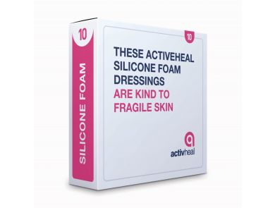 ACTIVHEAL SILICONE FOAM BORDER